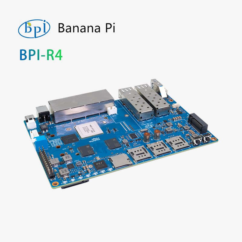 บานาน่าไพ บีพีไอ-อาร์4 บอร์ดพั - Bananapi Bpi R4 Wifi 7 บทวิจารณ์และราคา