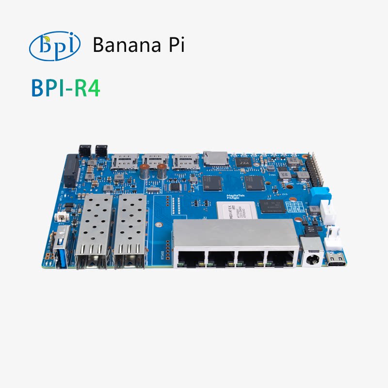 บานาน่าไพ บีพีไอ-อาร์4 บอร์ดพั - Bananapi Bpi R4 Wifi 7 บทวิจารณ์และราคา